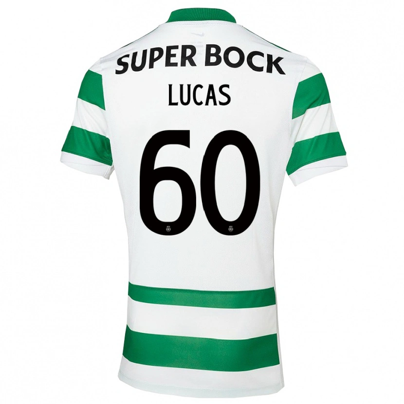 Danxen Män Rayan Lucas #60 Grön Vit Hemmatröja Matchtröjor 2025/26 Tröjor T-Tröja