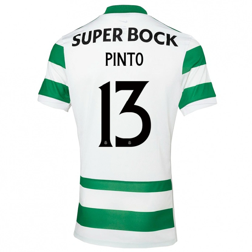 Danxen Män Fátima Pinto #13 Grön Vit Hemmatröja Matchtröjor 2025/26 Tröjor T-Tröja