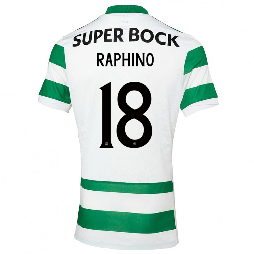 Danxen Män Brittany Raphino #18 Grön Vit Hemmatröja Matchtröjor 2025/26 Tröjor T-Tröja