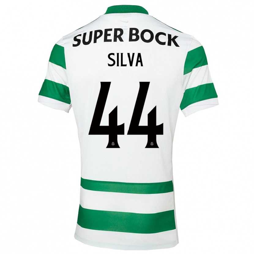 Danxen Män Pedro Silva #44 Grön Vit Hemmatröja Matchtröjor 2025/26 Tröjor T-Tröja