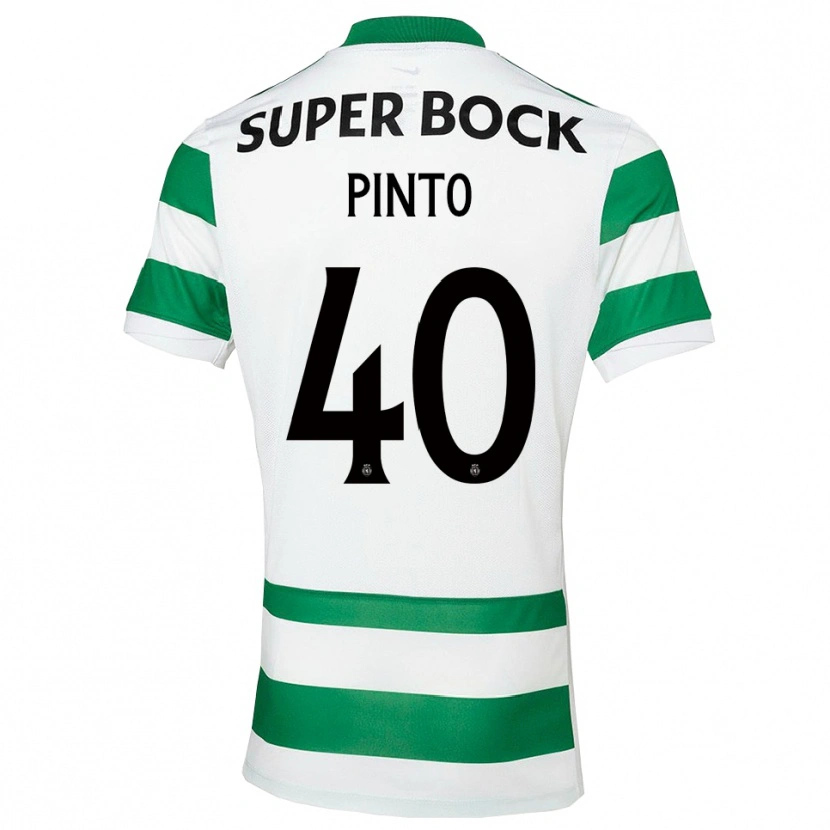 Danxen Män Rita Pinto De Almeida #40 Grön Vit Hemmatröja Matchtröjor 2025/26 Tröjor T-Tröja