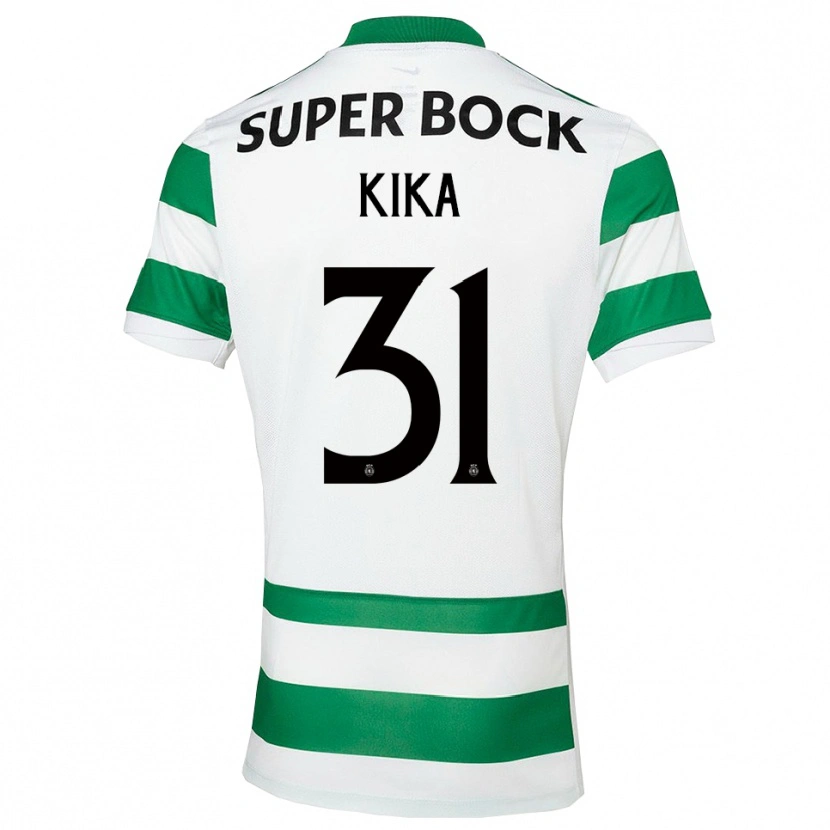 Danxen Män Kika #31 Grön Vit Hemmatröja Matchtröjor 2025/26 Tröjor T-Tröja