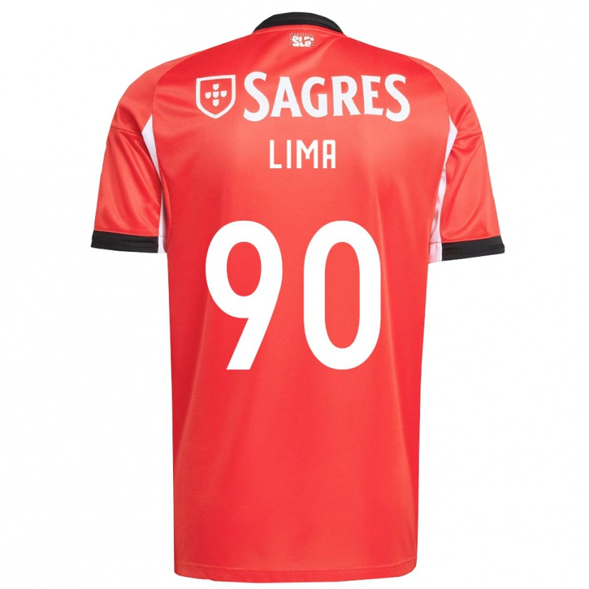 Danxen Män Ivan Lima #90 Röd Vit Hemmatröja Matchtröjor 2025/26 Tröjor T-Tröja