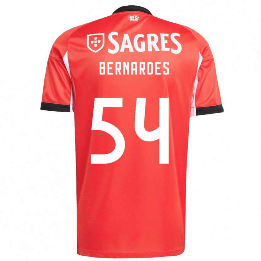 Danxen Män Francisco Neto #54 Röd Vit Hemmatröja Matchtröjor 2025/26 Tröjor T-Tröja