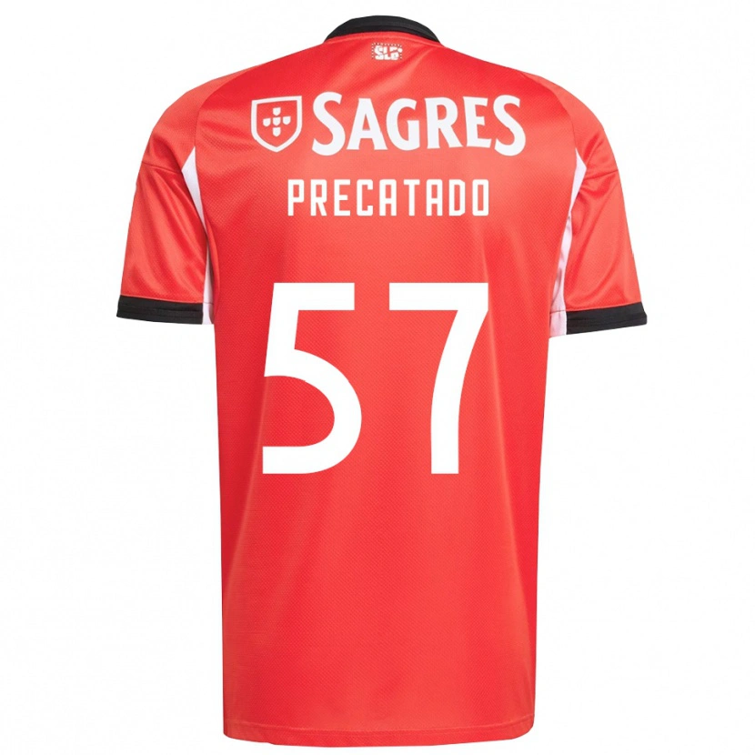 Danxen Män Precatado #57 Röd Vit Hemmatröja Matchtröjor 2025/26 Tröjor T-Tröja