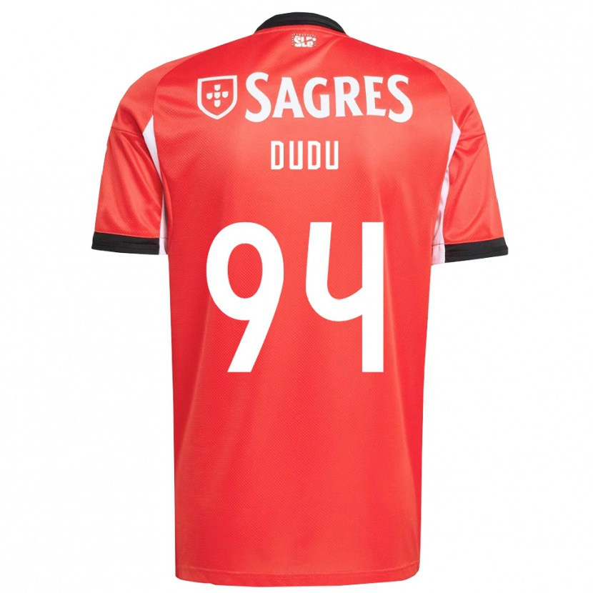 Danxen Män Dudu #94 Röd Vit Hemmatröja Matchtröjor 2025/26 Tröjor T-Tröja