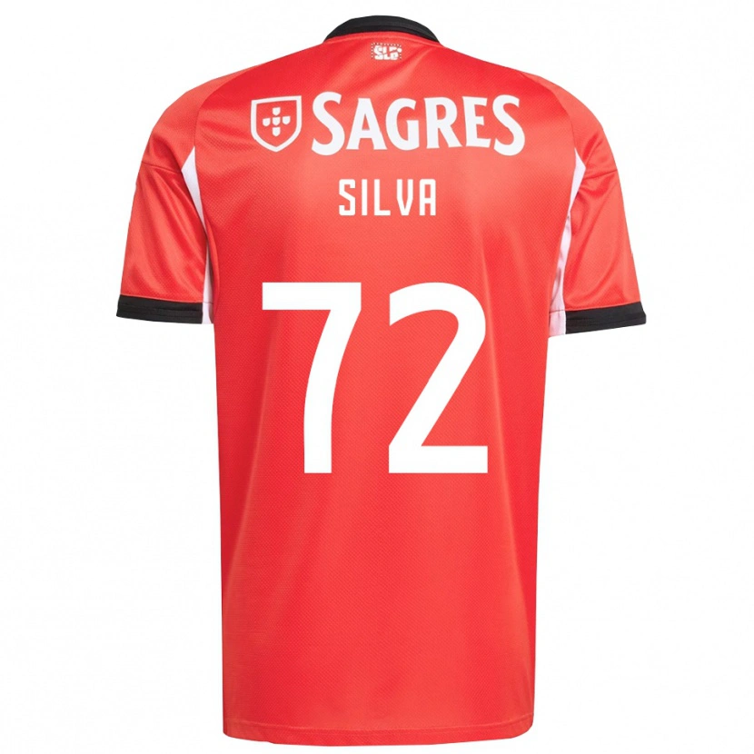 Danxen Män Matilde Silva #72 Röd Vit Hemmatröja Matchtröjor 2025/26 Tröjor T-Tröja