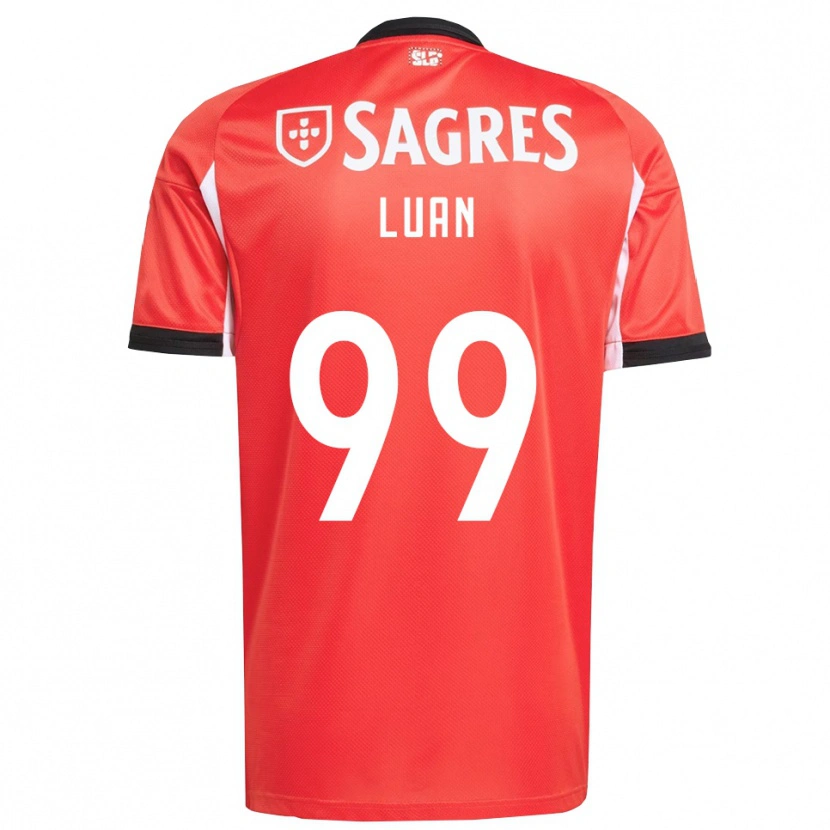 Danxen Män Luan #99 Röd Vit Hemmatröja Matchtröjor 2025/26 Tröjor T-Tröja