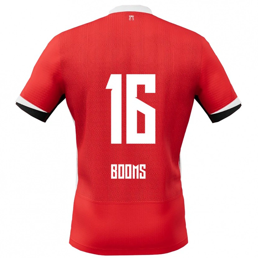 Danxen Män Netty Booms #16 Röd Vit Hemmatröja Matchtröjor 2025/26 Tröjor T-Tröja
