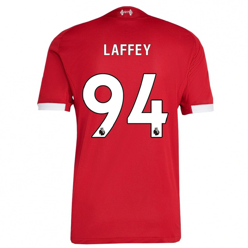 Danxen Män Michael Laffey #94 Röd Vit Hemmatröja Matchtröjor 2025/26 Tröjor T-Tröja