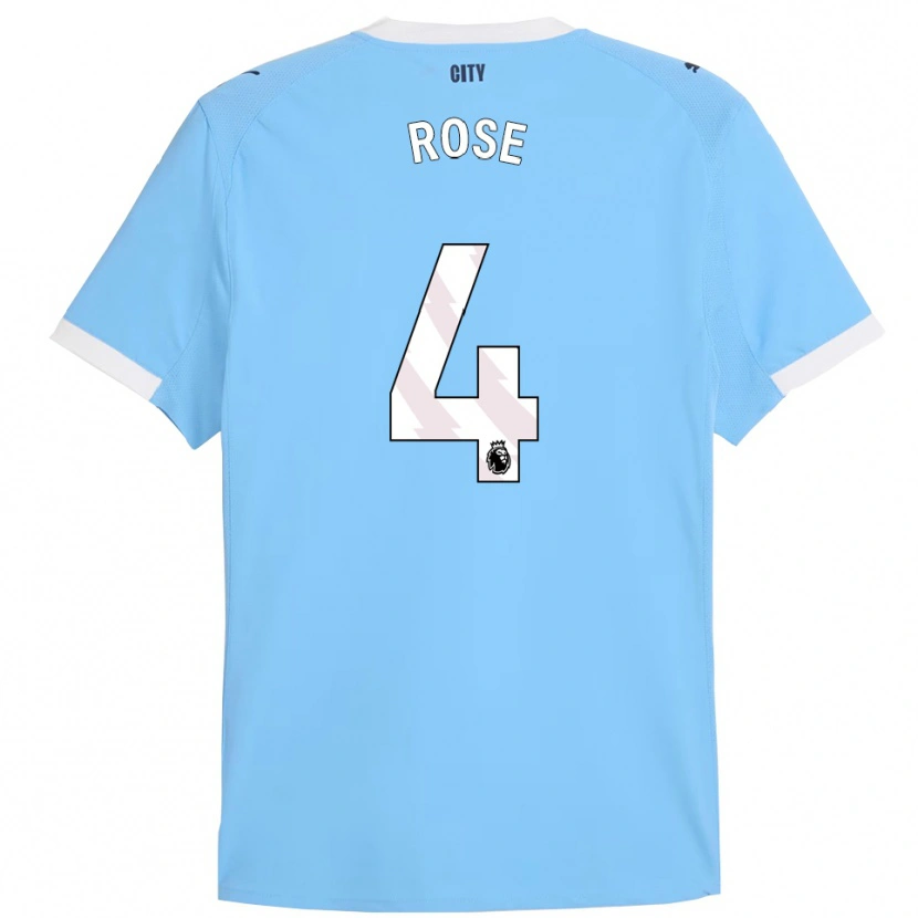 Danxen Män Jade Rose #4 Himmelsblå Vit Hemmatröja Matchtröjor 2025/26 Tröjor T-Tröja