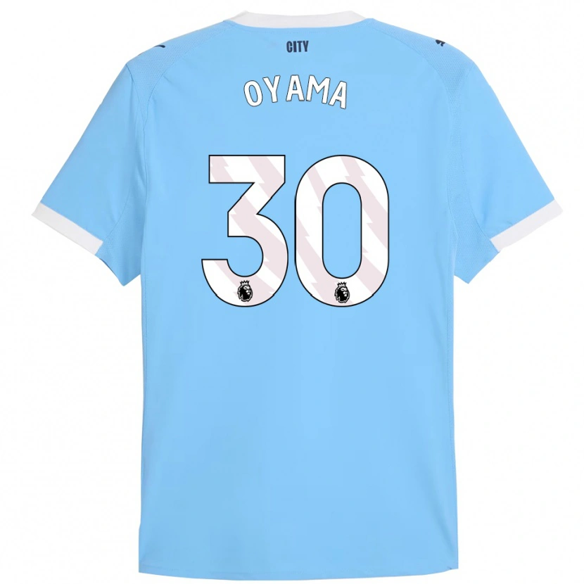 Danxen Män Aemu Oyama #30 Himmelsblå Vit Hemmatröja Matchtröjor 2025/26 Tröjor T-Tröja