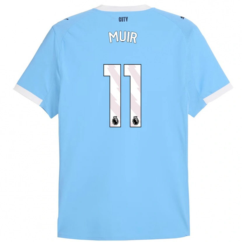 Danxen Män Ashton Muir #11 Himmelsblå Vit Hemmatröja Matchtröjor 2025/26 Tröjor T-Tröja