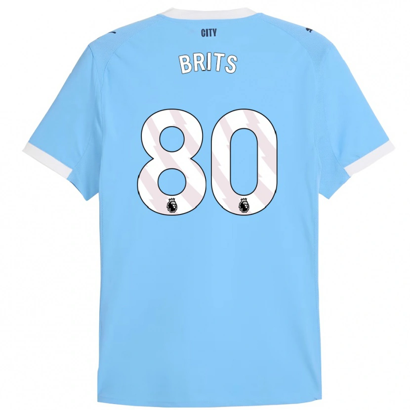 Danxen Män Spike Brits #80 Himmelsblå Vit Hemmatröja Matchtröjor 2025/26 Tröjor T-Tröja