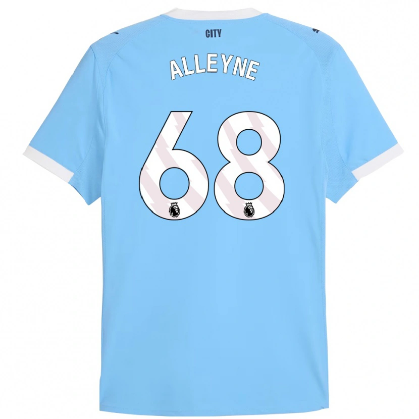 Danxen Män Max Alleyne #68 Himmelsblå Vit Hemmatröja Matchtröjor 2025/26 Tröjor T-Tröja