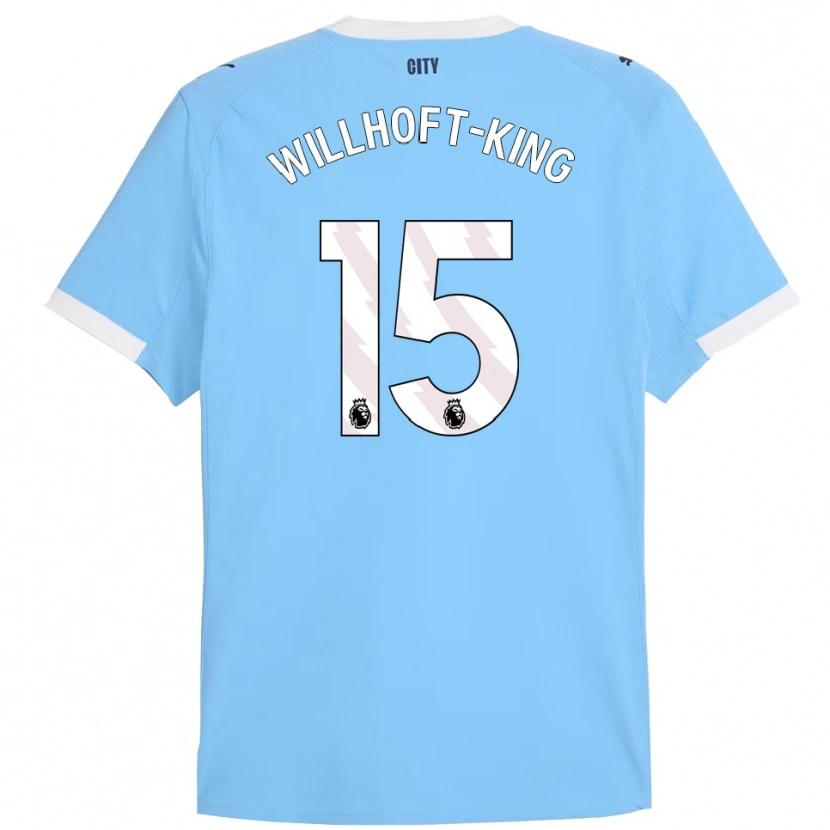 Danxen Män Han Willhoft-King #15 Himmelsblå Vit Hemmatröja Matchtröjor 2025/26 Tröjor T-Tröja
