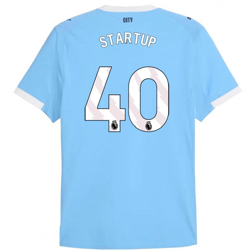 Danxen Män Katie Startup #40 Himmelsblå Vit Hemmatröja Matchtröjor 2025/26 Tröjor T-Tröja