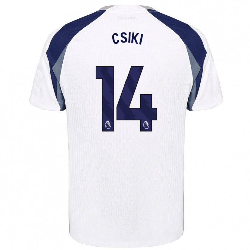 Danxen Män Anna Csiki #14 Vit Marinblå Hemmatröja Matchtröjor 2025/26 Tröjor T-Tröja