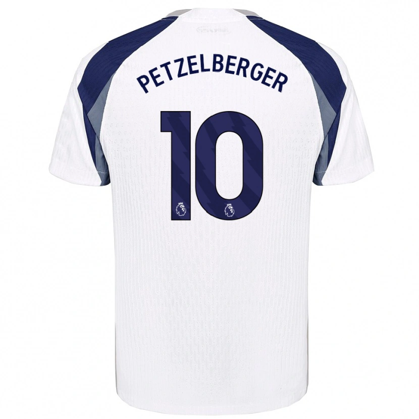 Danxen Män Ramona Petzelberger #10 Vit Marinblå Hemmatröja Matchtröjor 2025/26 Tröjor T-Tröja