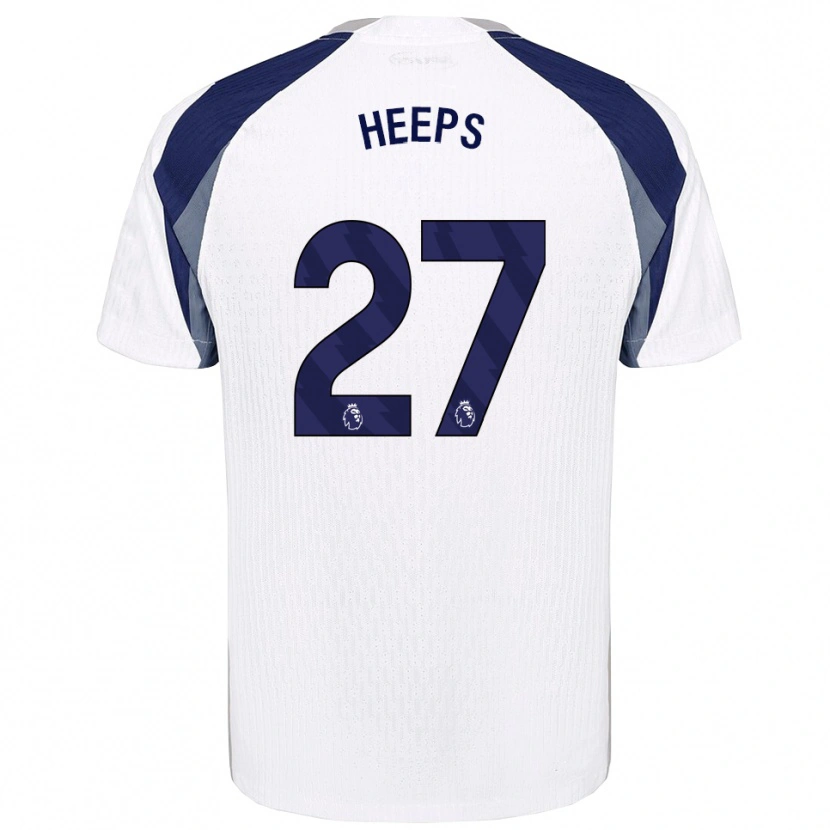 Danxen Män Eleanor Heeps #27 Vit Marinblå Hemmatröja Matchtröjor 2025/26 Tröjor T-Tröja