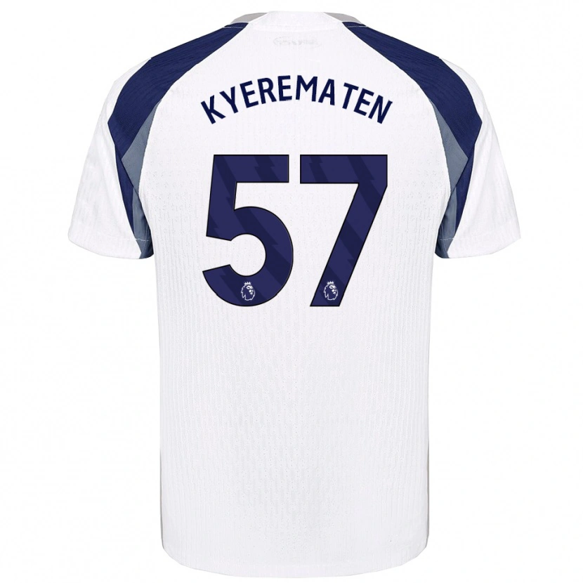 Danxen Män Rio Kyerematen #57 Vit Marinblå Hemmatröja Matchtröjor 2025/26 Tröjor T-Tröja