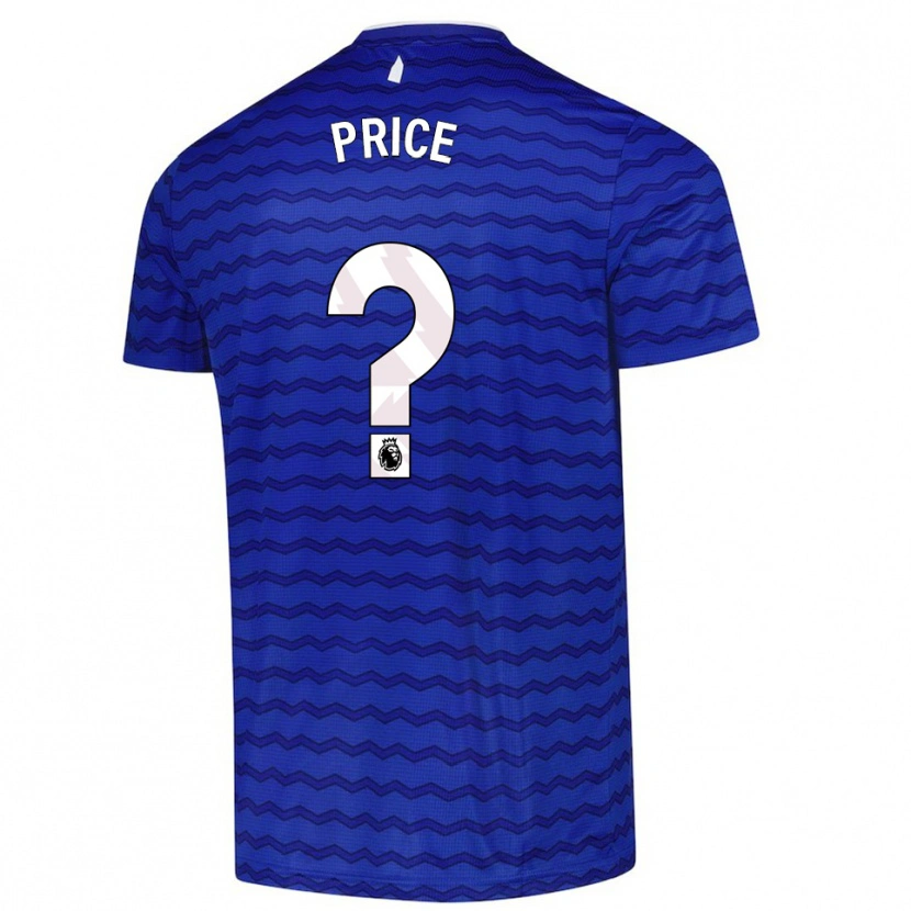 Danxen Män Isaac Price #0 Blå Marinblå Hemmatröja Matchtröjor 2025/26 Tröjor T-Tröja