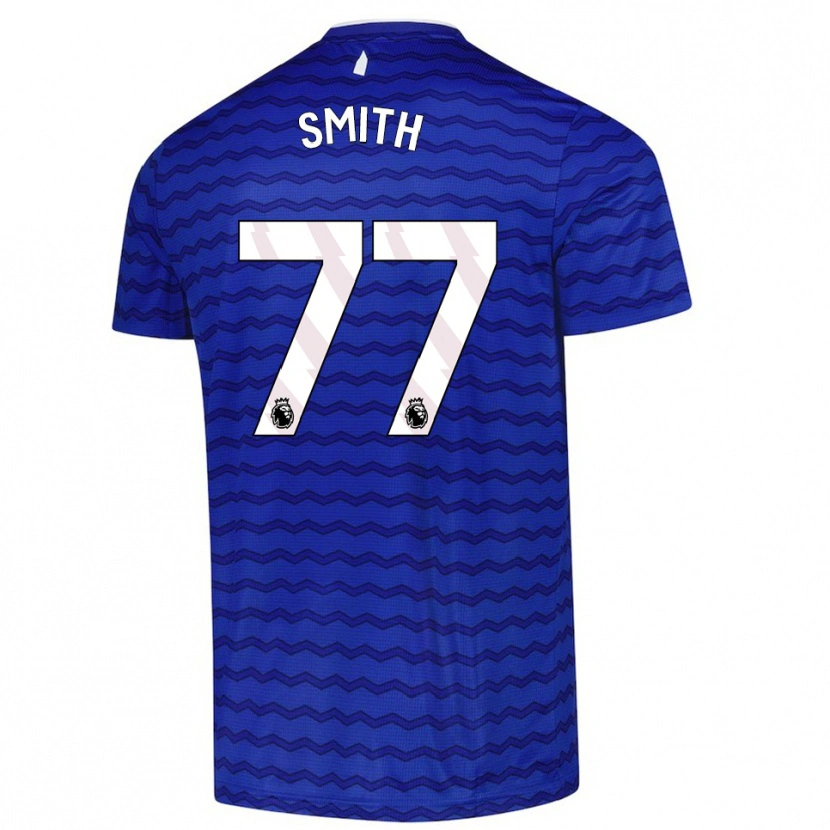 Danxen Män Odin Samuels-Smith #77 Blå Marinblå Hemmatröja Matchtröjor 2025/26 Tröjor T-Tröja