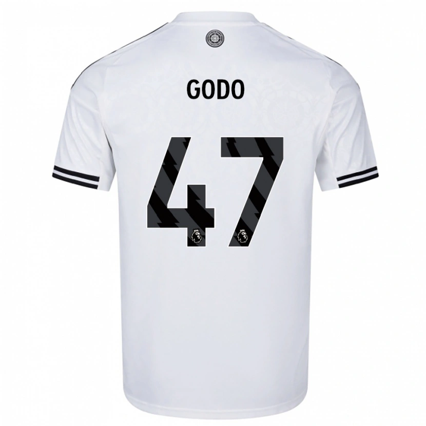 Danxen Män Martial Godo #47 Vit Svart Hemmatröja Matchtröjor 2025/26 Tröjor T-Tröja