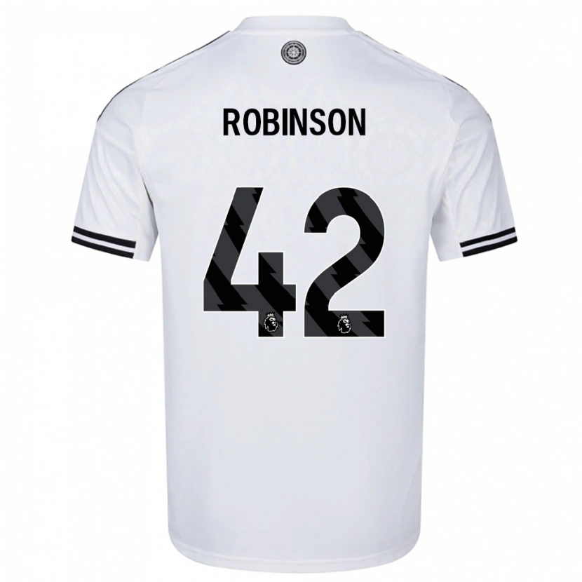 Danxen Män Charlie Robinson #42 Vit Svart Hemmatröja Matchtröjor 2025/26 Tröjor T-Tröja