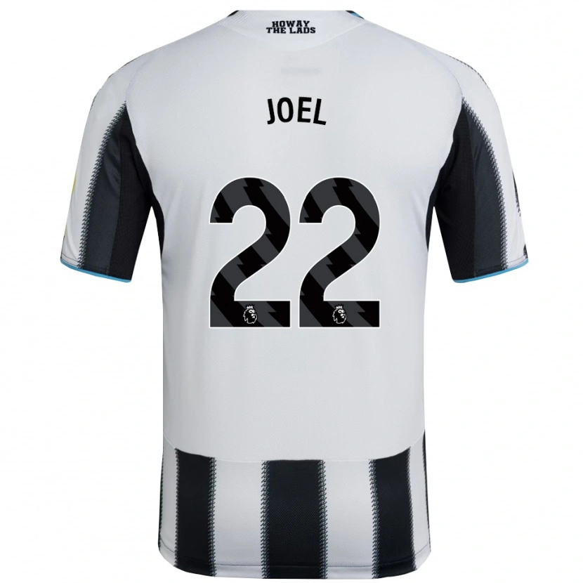Danxen Män Lois Joel #22 Svart Vit Hemmatröja Matchtröjor 2025/26 Tröjor T-Tröja