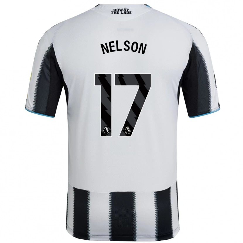 Danxen Män Erin Nelson #17 Svart Vit Hemmatröja Matchtröjor 2025/26 Tröjor T-Tröja