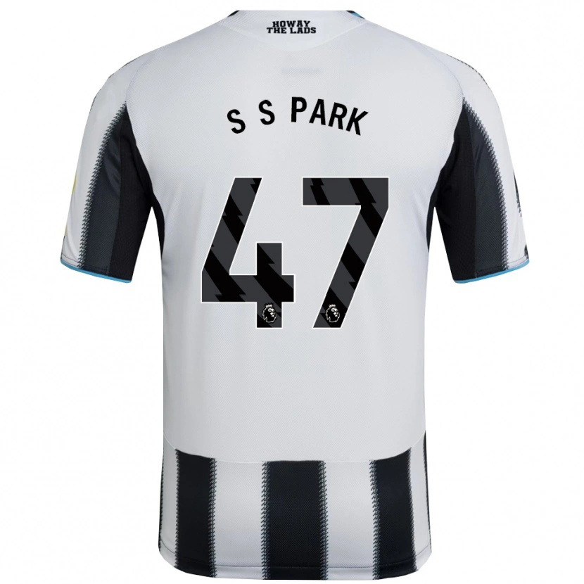 Danxen Män Seung-Soo Park #47 Svart Vit Hemmatröja Matchtröjor 2025/26 Tröjor T-Tröja