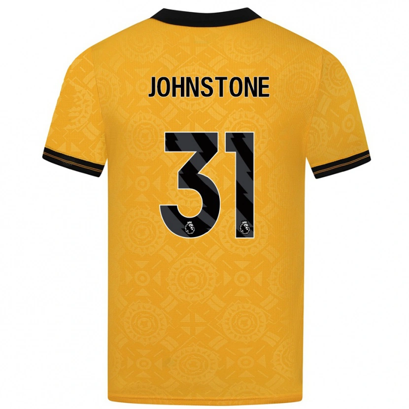 Danxen Män Sam Johnstone #31 Gul Svart Hemmatröja Matchtröjor 2025/26 Tröjor T-Tröja