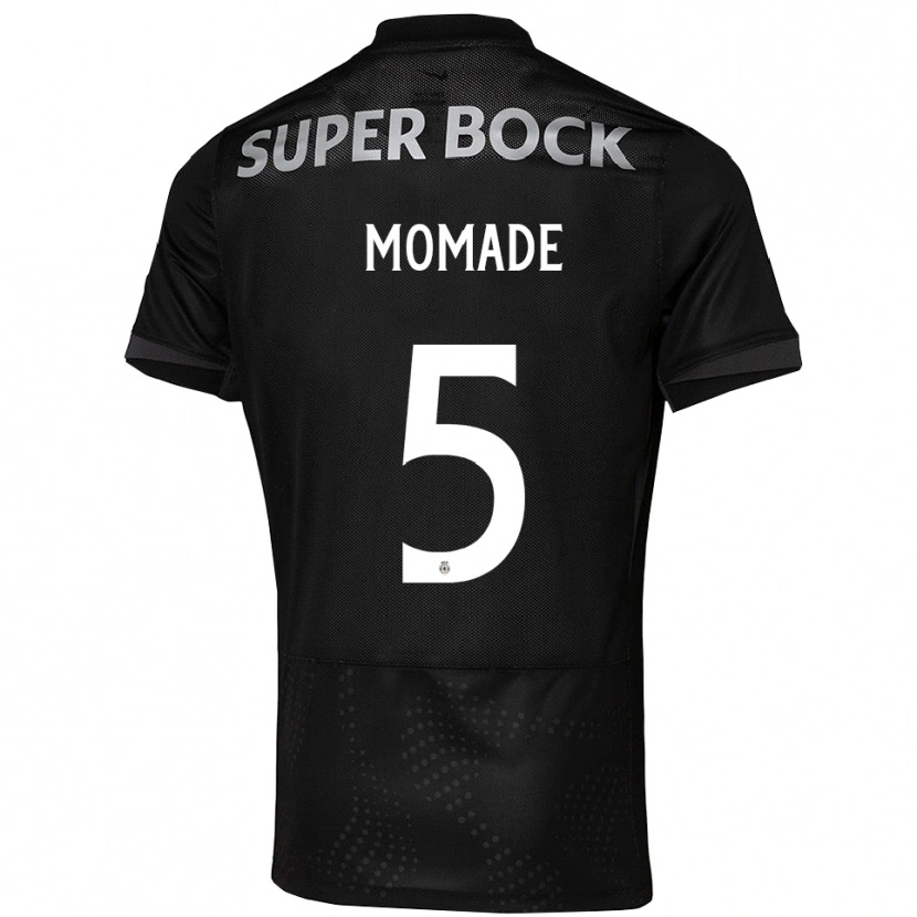 Danxen Män Rayhan Momade #5 Svart Vit Bortatröja Matchtröjor 2025/26 Tröjor T-Tröja