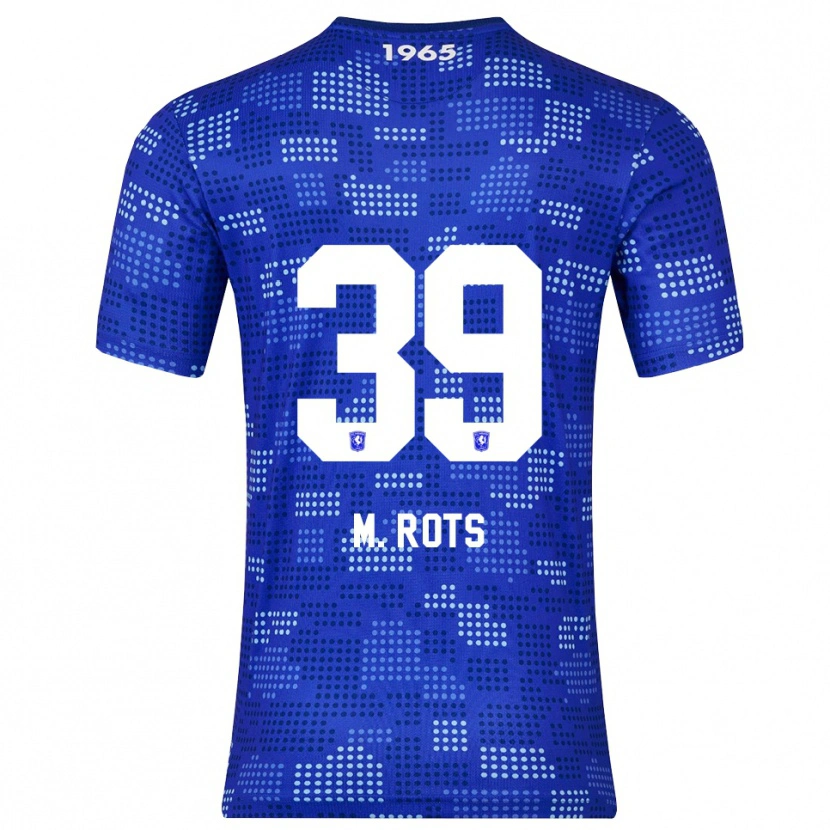 Danxen Män Mats Rots #39 Blå Himmelsblå Bortatröja Matchtröjor 2025/26 Tröjor T-Tröja
