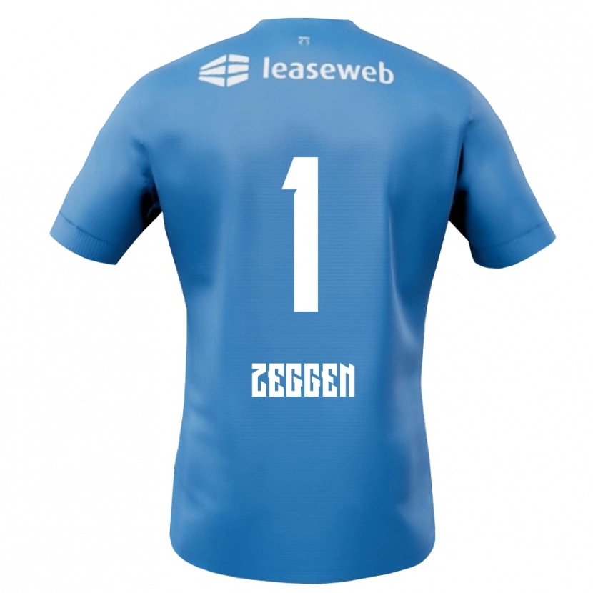 Danxen Män Kiyani Zeggen #1 Blå Vit Bortatröja Matchtröjor 2025/26 Tröjor T-Tröja