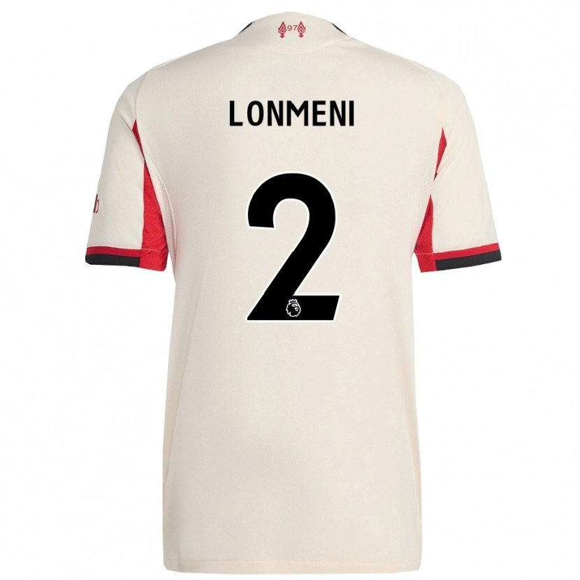 Danxen Män Scofield Lonmeni #2 Vit Svart Bortatröja Matchtröjor 2025/26 Tröjor T-Tröja