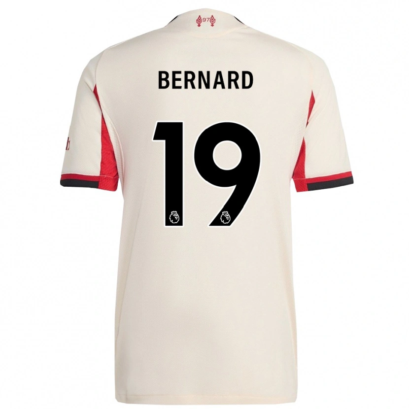 Danxen Män Dj Bernard #19 Vit Svart Bortatröja Matchtröjor 2025/26 Tröjor T-Tröja