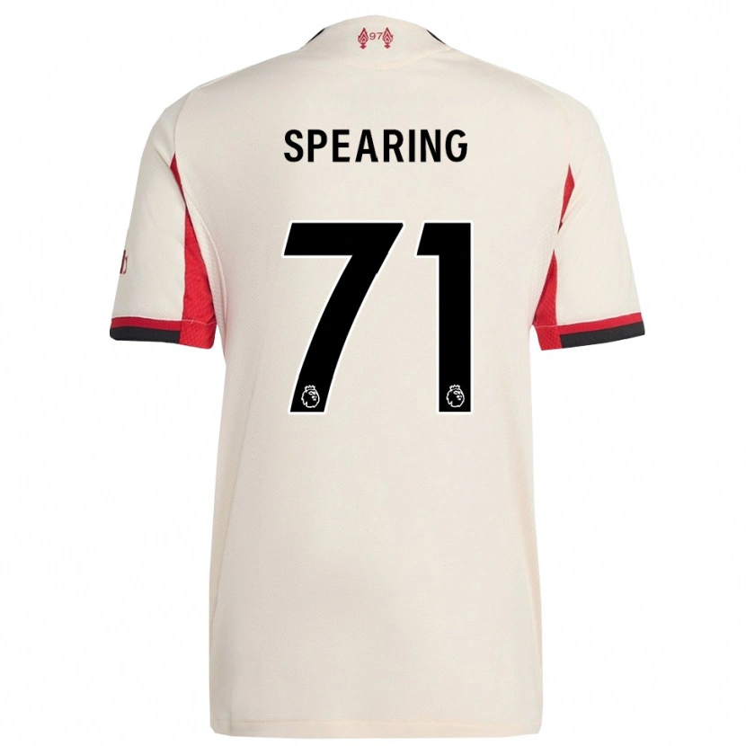 Danxen Män Jay Spearing #71 Vit Svart Bortatröja Matchtröjor 2025/26 Tröjor T-Tröja