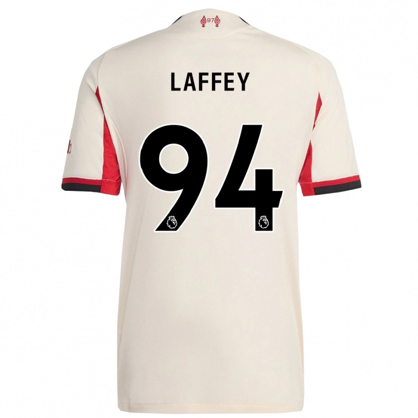 Danxen Män Michael Laffey #94 Vit Svart Bortatröja Matchtröjor 2025/26 Tröjor T-Tröja