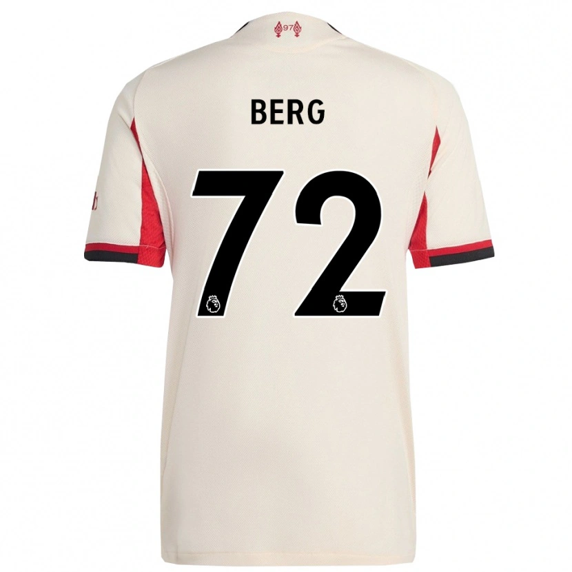 Danxen Män Sepp Van Den Berg #72 Vit Svart Bortatröja Matchtröjor 2025/26 Tröjor T-Tröja