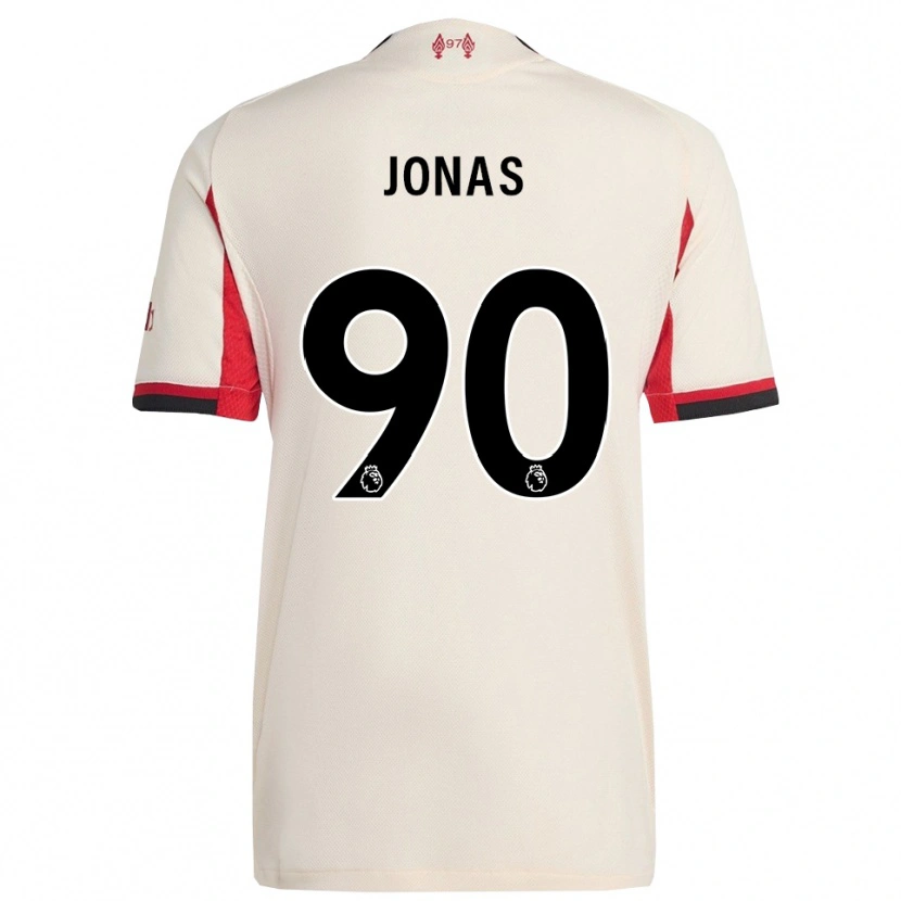 Danxen Män Lee Jonas #90 Vit Svart Bortatröja Matchtröjor 2025/26 Tröjor T-Tröja