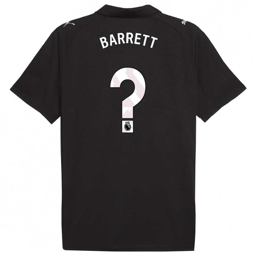 Danxen Män Marlow Barrett #0 Svart Vit Bortatröja Matchtröjor 2025/26 Tröjor T-Tröja