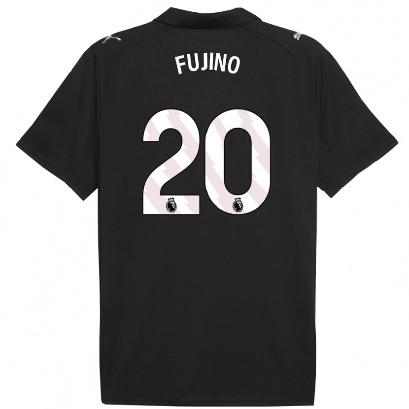 Danxen Män Aoba Fujino #20 Svart Vit Bortatröja Matchtröjor 2025/26 Tröjor T-Tröja