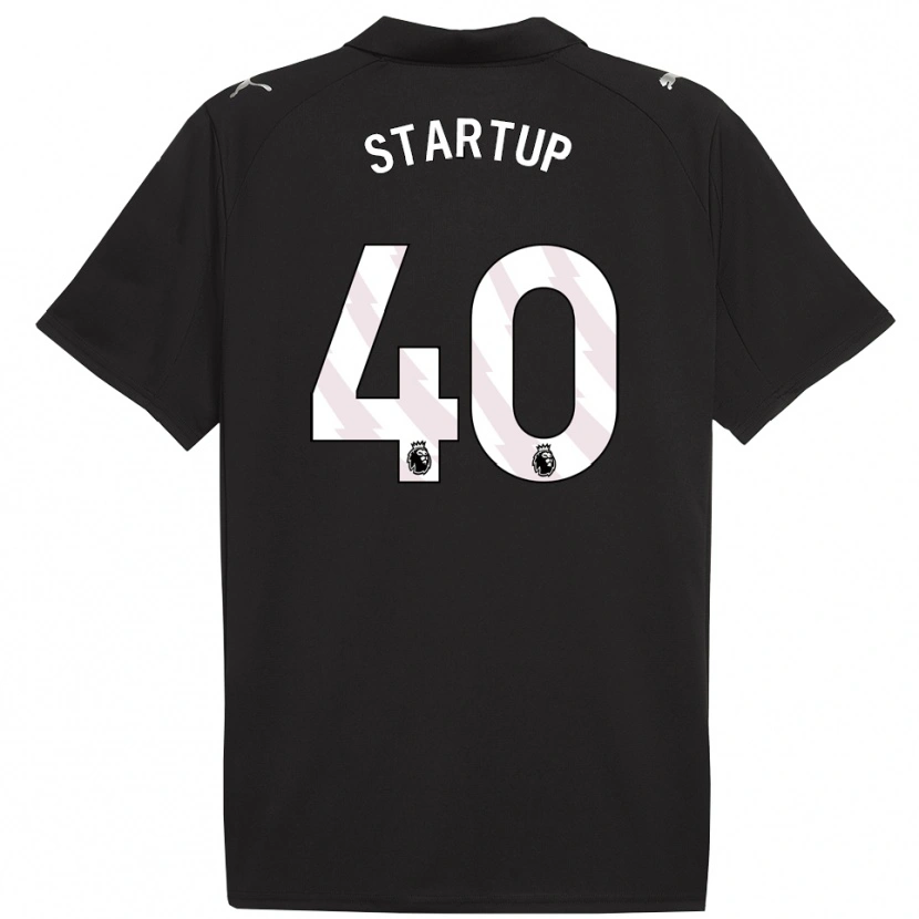 Danxen Män Katie Startup #40 Svart Vit Bortatröja Matchtröjor 2025/26 Tröjor T-Tröja