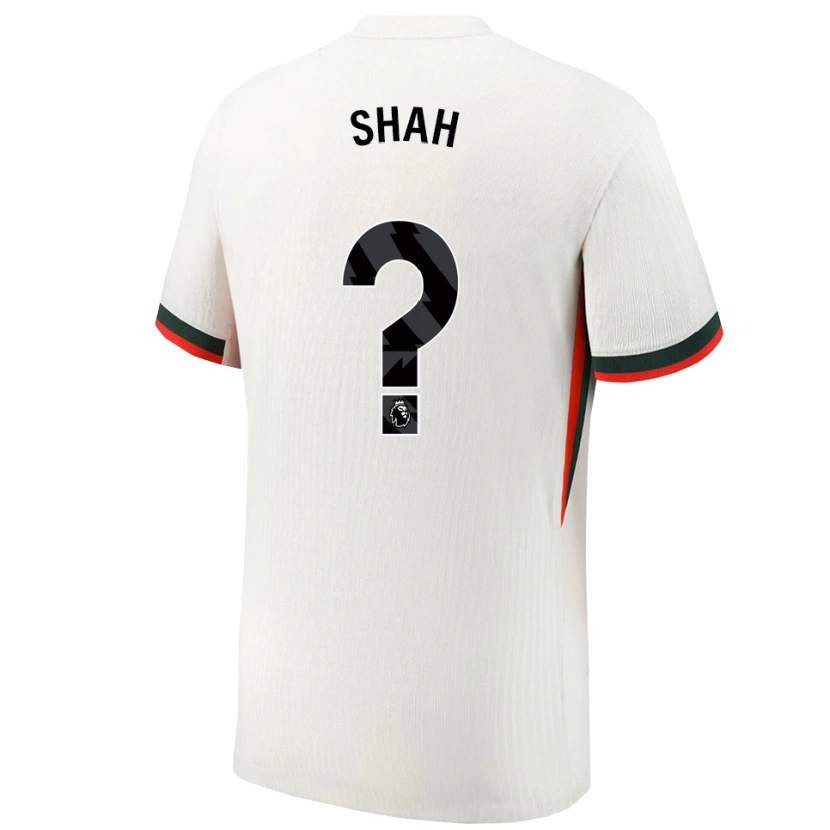 Danxen Män Bilal Shah #0 Vit Grön Bortatröja Matchtröjor 2025/26 Tröjor T-Tröja