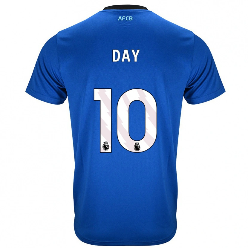 Danxen Män Jonny Day #10 Blå Svart Bortatröja Matchtröjor 2025/26 Tröjor T-Tröja