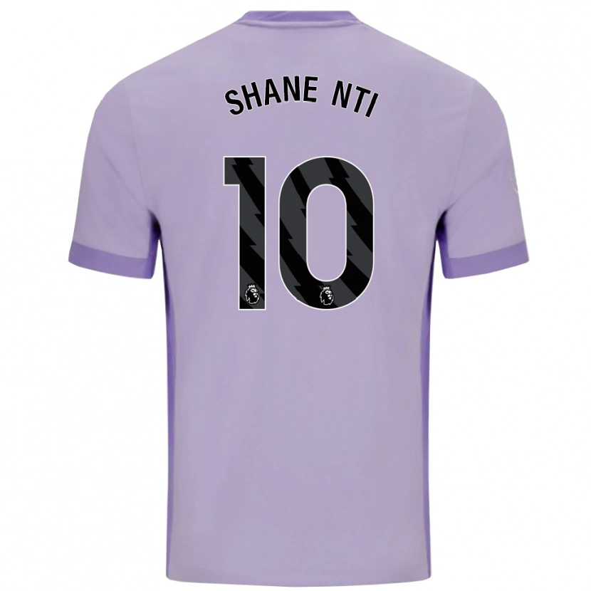 Danxen Män Shane Nti #10 Taro Lila Vit Bortatröja Matchtröjor 2025/26 Tröjor T-Tröja
