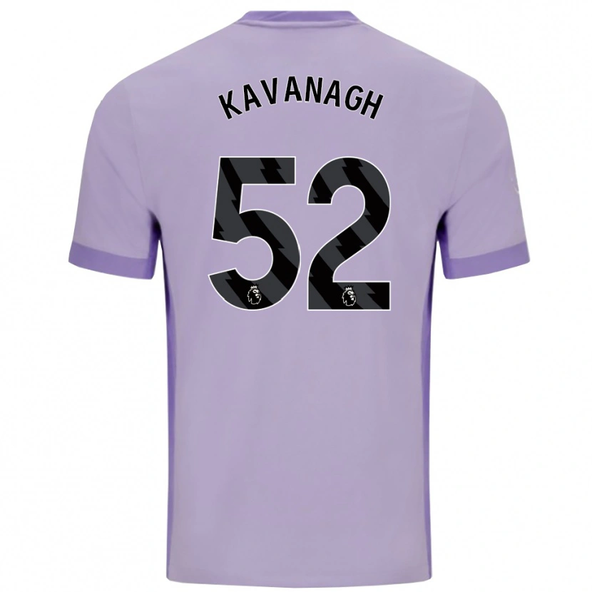 Danxen Män Leigh Kavanagh #52 Taro Lila Vit Bortatröja Matchtröjor 2025/26 Tröjor T-Tröja