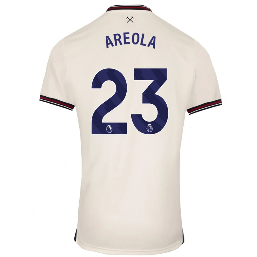 Danxen Män Alphonse Areola #23 Benvit Bortatröja Matchtröjor 2025/26 Tröjor T-Tröja